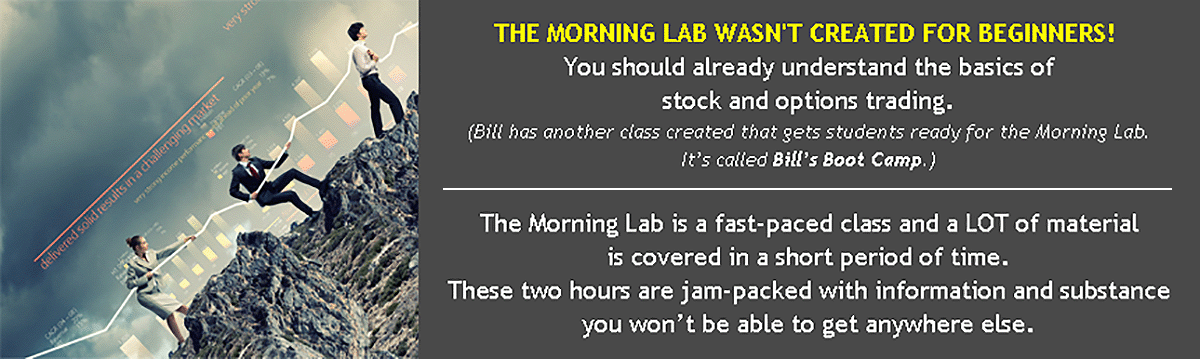 Bill Corcoran's Morning Lab